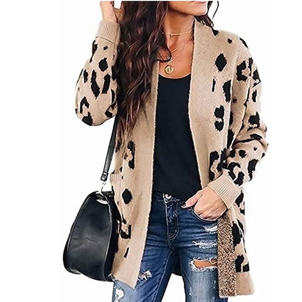 NWT Leopard sweater!